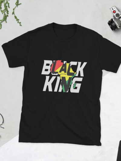 Black King Father's Day T-Shirt